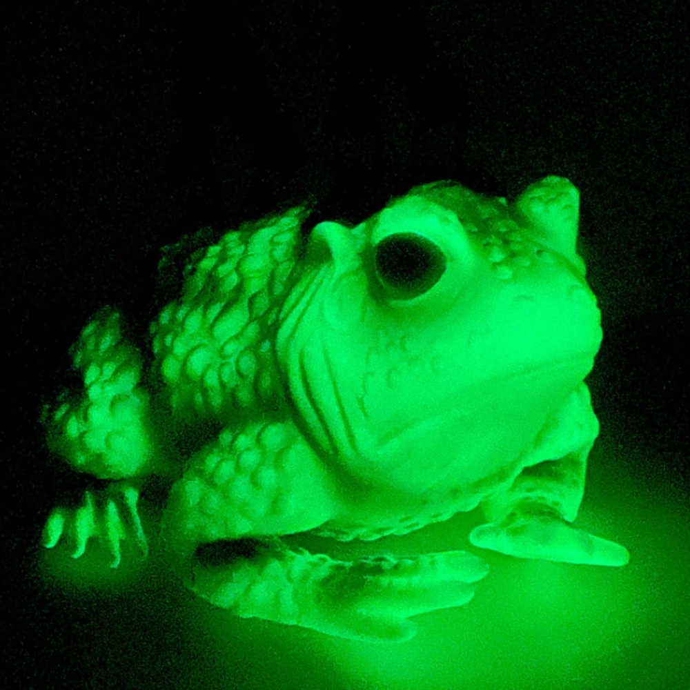 Restocked! Original Windy Willow Green Glow Frog Toad Whimsical Handbag
